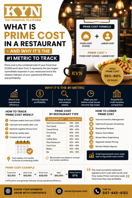 prime cost benchmarks by restaurant type